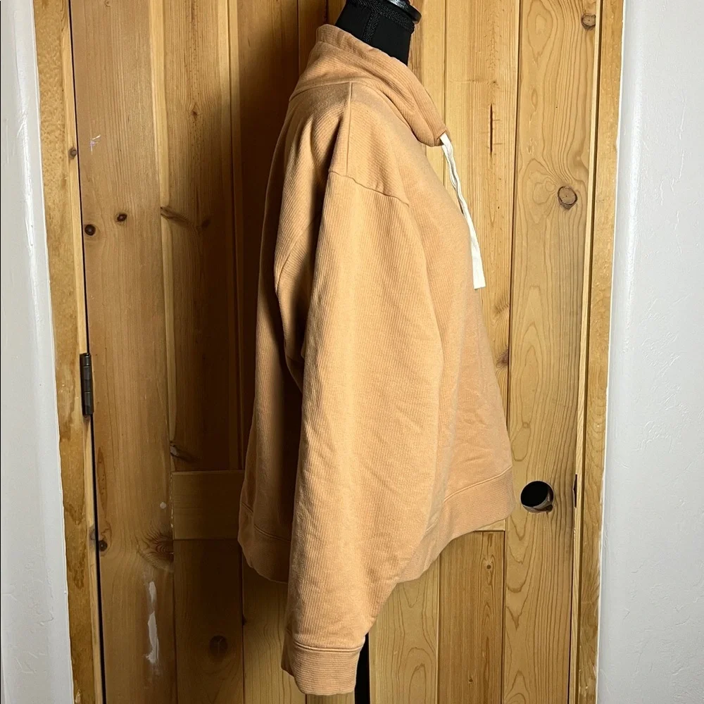 MADEWELL (MWL) Ribbed Funnelneck Sweatshirt - Picture 7 of 10